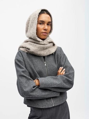 Accessoarer - Objmilu scarf knit balaclava – Humus