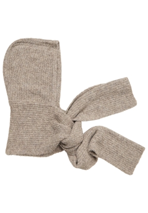 Accessoarer - Objmilu scarf knit balaclava – Humus