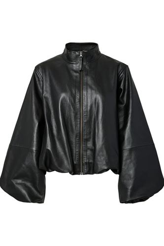 Kavajer/Ytterplagg - Yasisabel Leather Jacket – Black