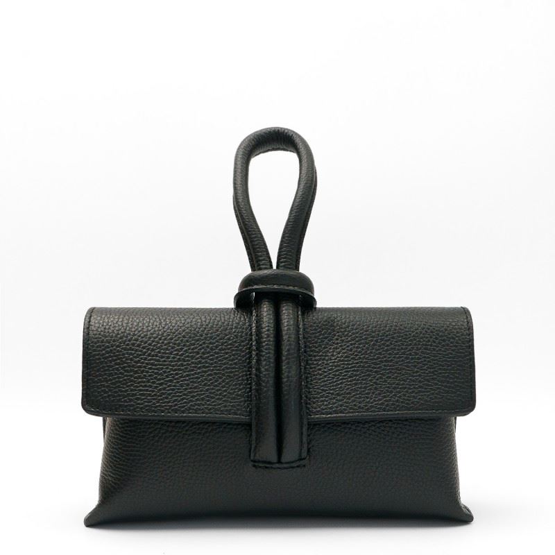 Accessoarer - Leather bag Barletta – Black