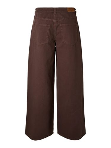 Byxor - Yaselsie wide jeans – Coffe bean