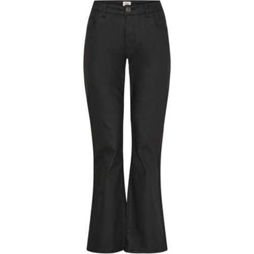 Byxor - Isay flare coated pant – Black
