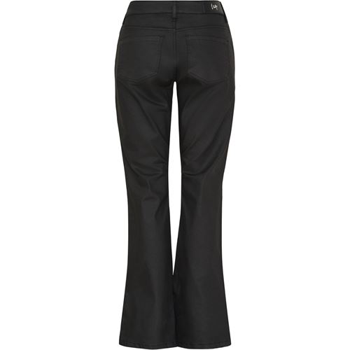 Byxor - Isay flare coated pant – Black