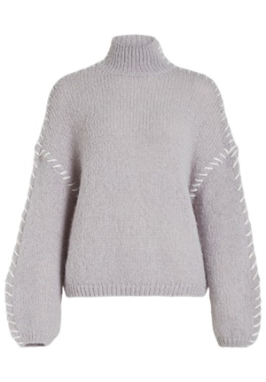 Tröjot/Koftor - Vichoca new knit pullover – Harbor mist