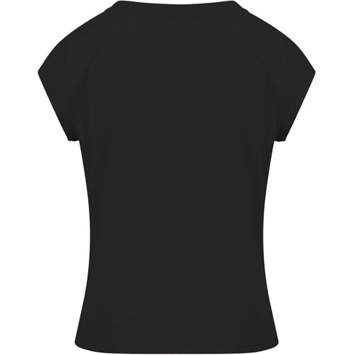 Tröjor/Koftor - Tee with velvet kiss – black